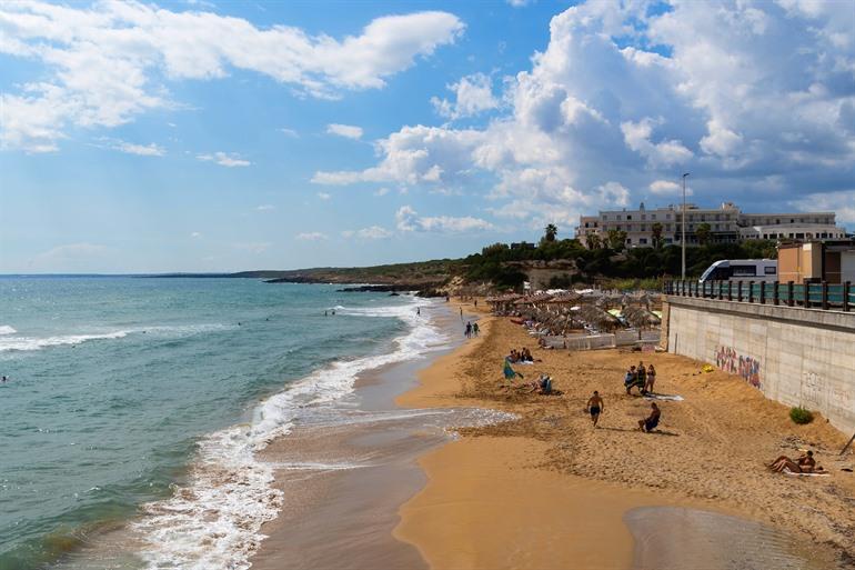 Sandstrand am Lido di Noto
