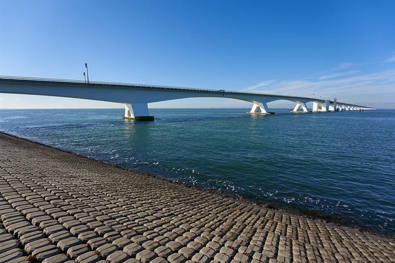 Zeelandbrücke in Zeeland