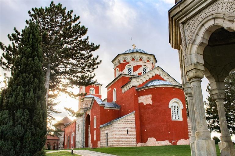 Zica-Kloster in Serbien