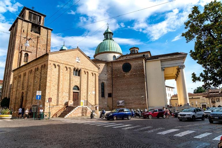 Blick auf den Dom von Treviso in Treviso