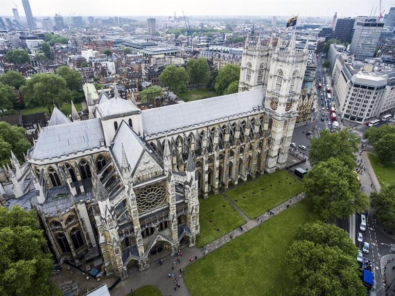 Blick auf Westminster Abbey
