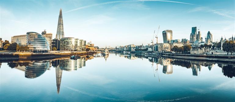 Blick auf die Tower Bridge