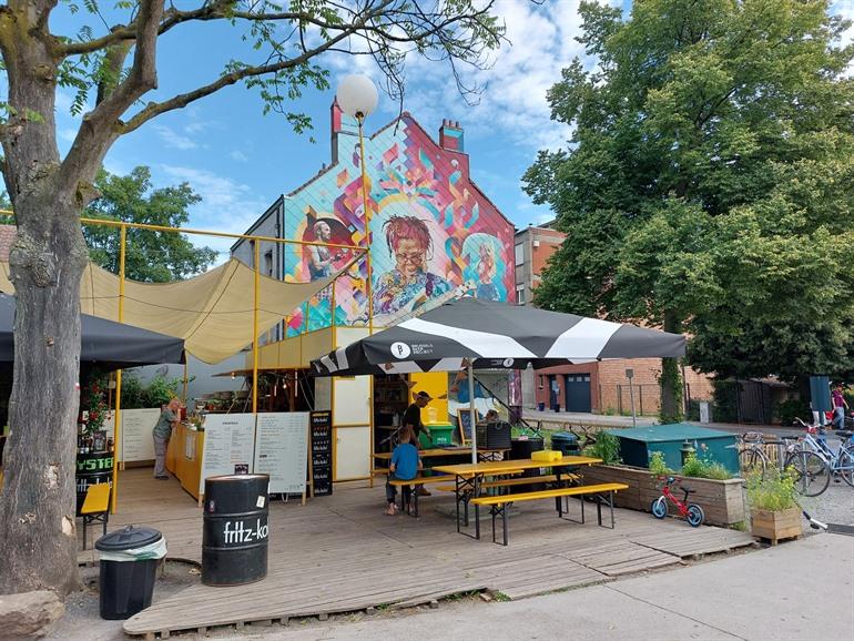 Sommerbar Paola im Koning Boudewijnpark, Brüssel