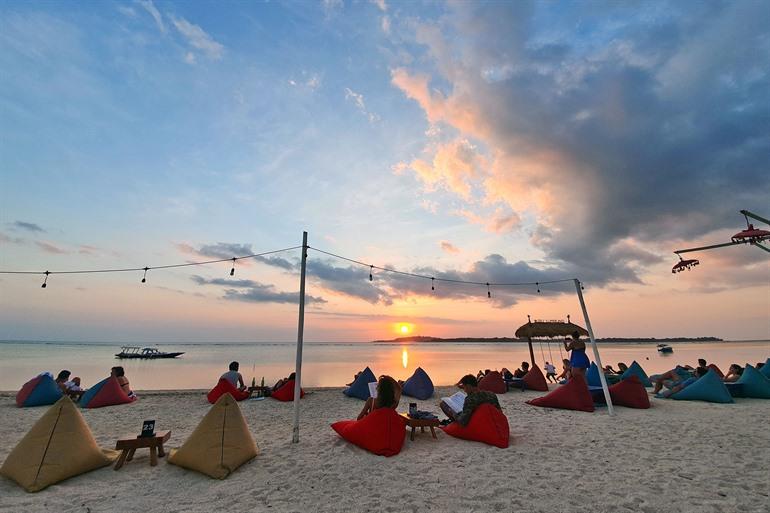 Sonnenuntergang auf Gili Trawangan