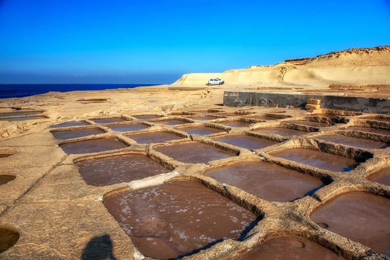 Salzpfannen auf Gozo