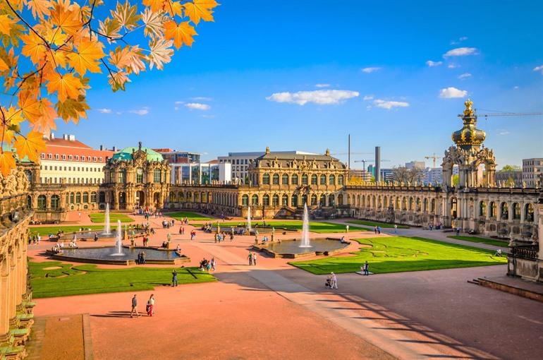 Zwinger-Palastkomplex in Dresden
