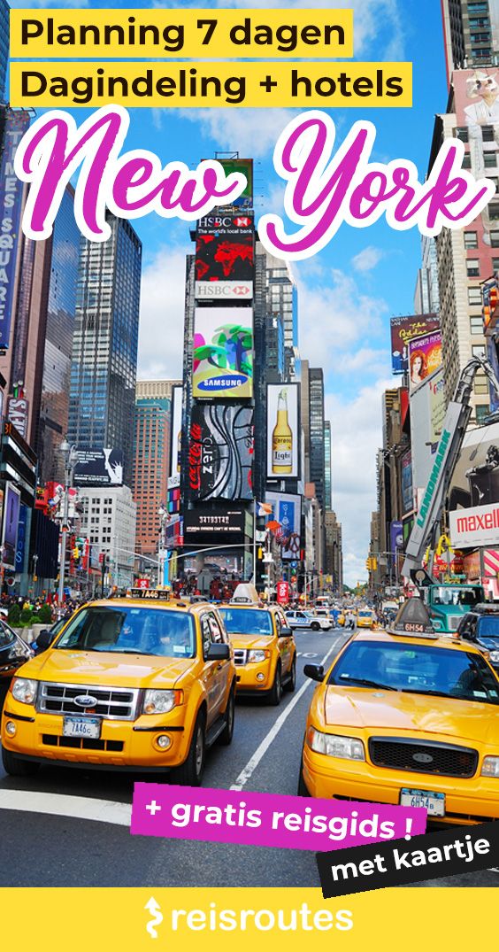 Pinterest Städtereise nach New York in 7 Tagen: Was ist zu tun? Planung, Hotels & Tipps