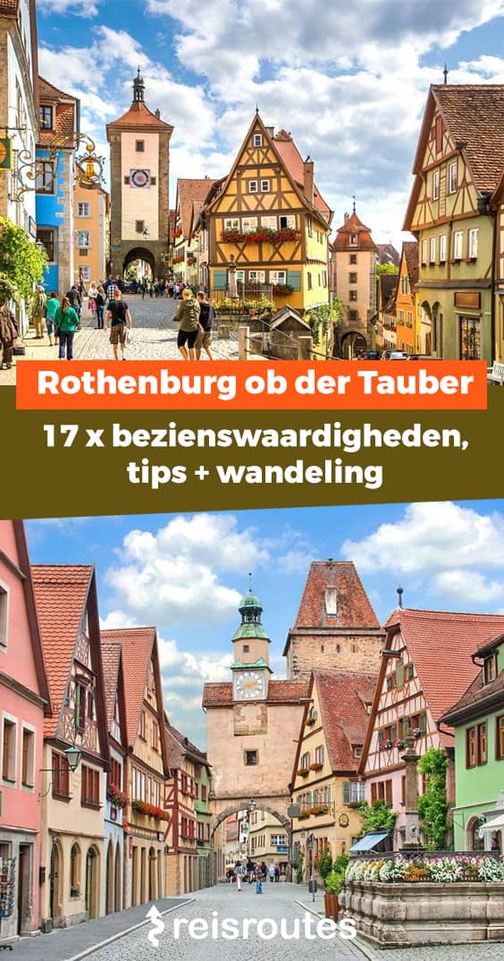 Pinterest 17 der schönsten Sehenswürdigkeiten in Rothenburg ob der Tauber: Was sehen und erleben?
