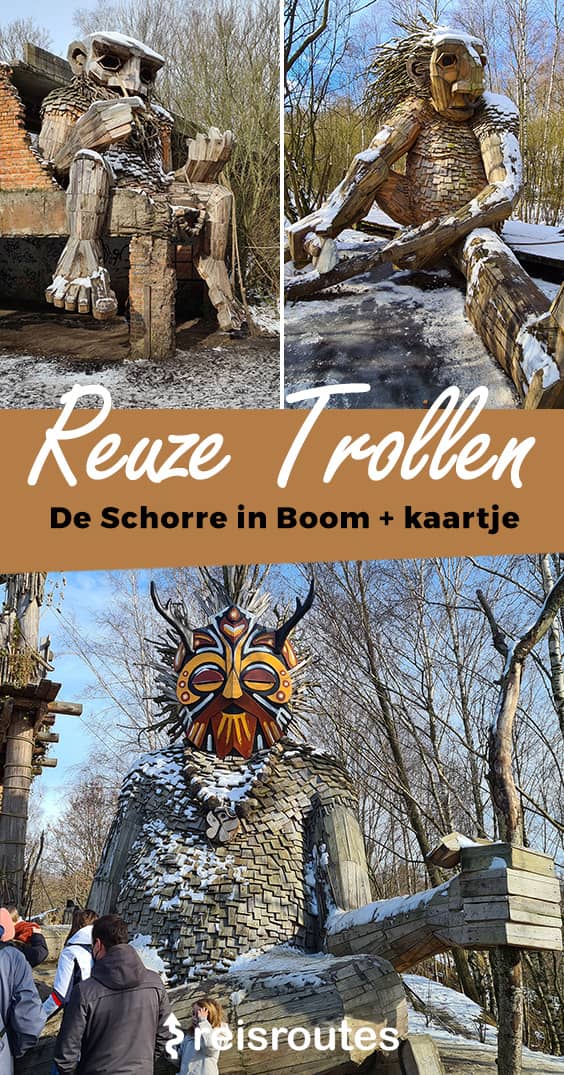 Pinterest Sieben riesige Trolle in De Schorre in Boom: Trollwanderung plus Karte mit Tipps und Infos