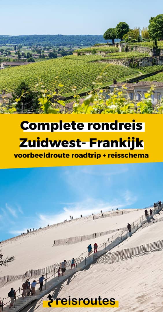 Pinterest Rundreise Südwestfrankreich (13 Tage): Unsere Beispielroute für eine Roadtrip und Reiseroute