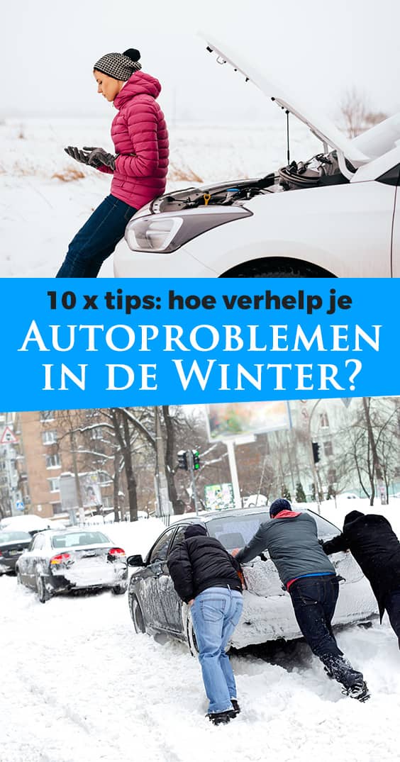 Pinterest Zehn Tipps, um häufige Auto-Probleme im Winter zu beheben
