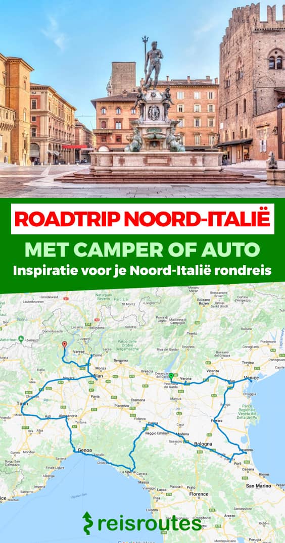 Pinterest Roadtrip Norditalien: Die schönste Route für 7 Tage bis 3 Wochen zu allen Highlights + Karte