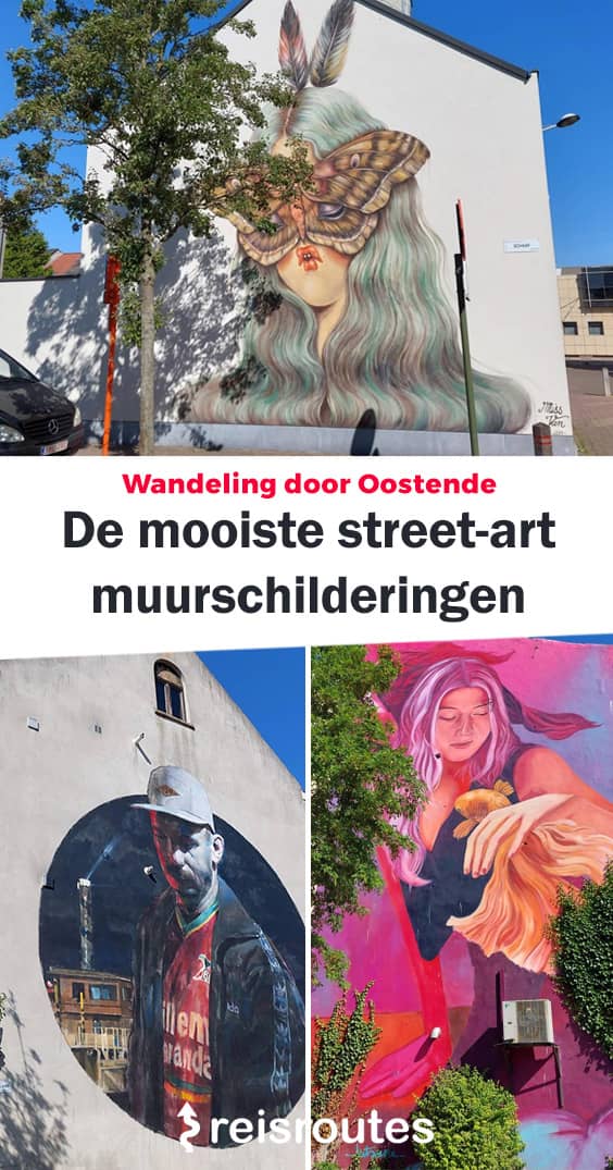 Pinterest Street-Art in Ostende: Spaziergang entlang der Wandbilder von The Crystal Ship