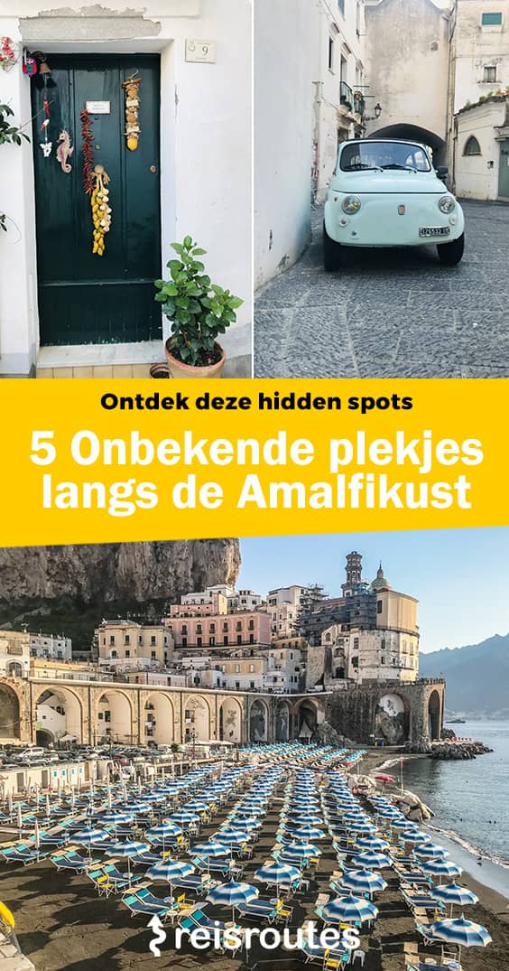 Pinterest 5 unbekannte Orte an der Amalfiküste: Entdecken Sie diese versteckten Schätze + Karte