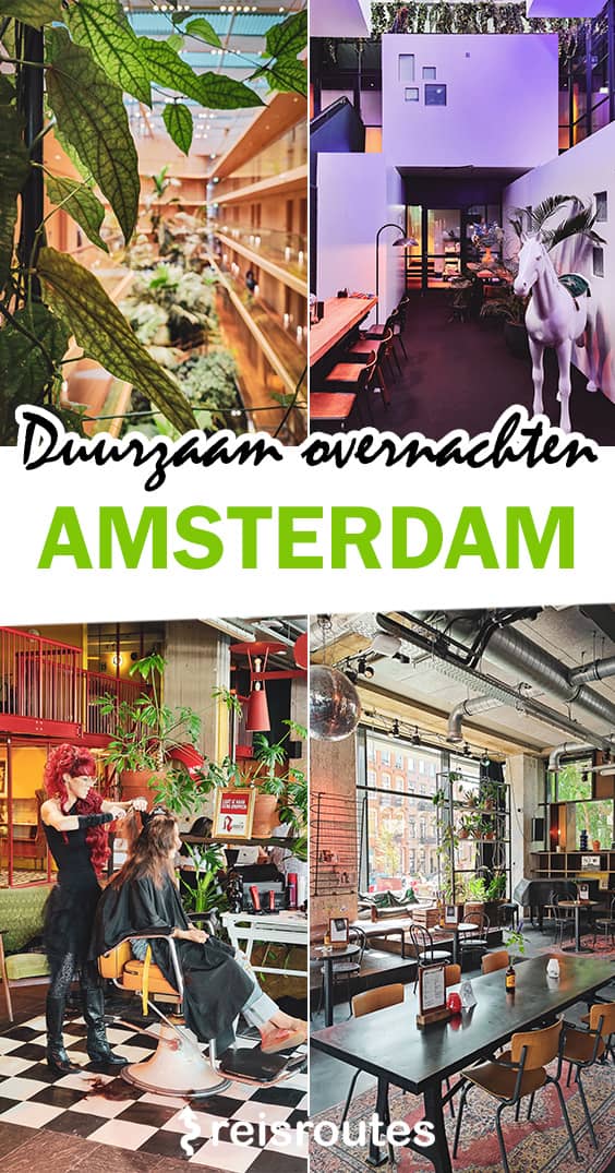 Pinterest Drei nachhaltige Unterkünfte in Amsterdam: stilvoll, grün und umweltfreundlich