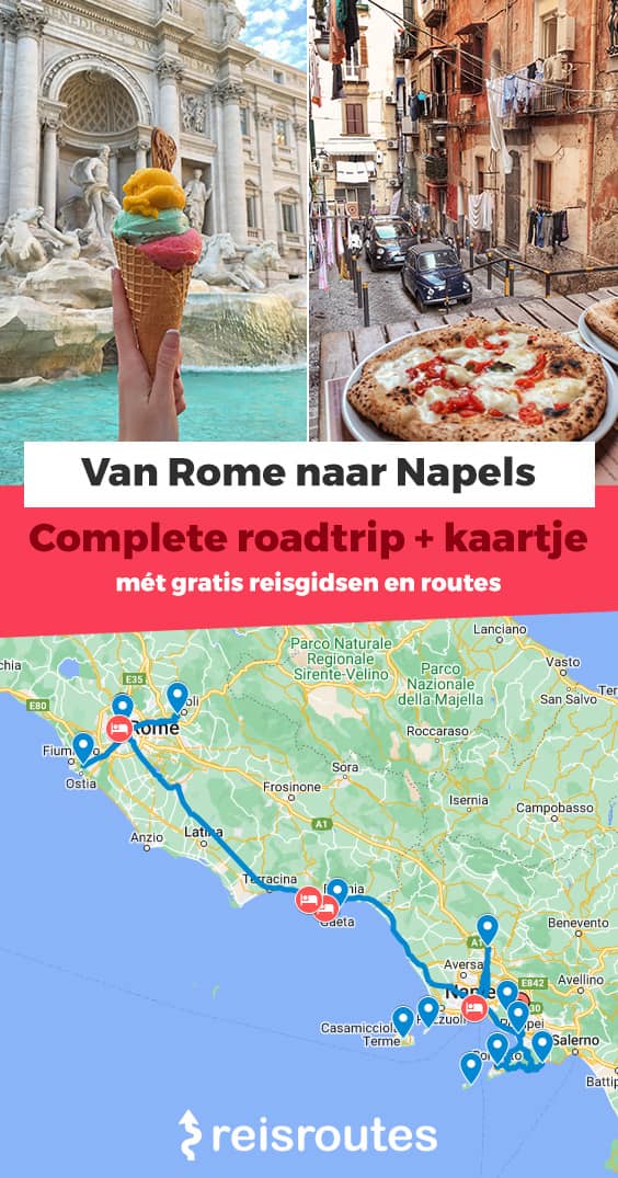 Pinterest Roadtrip von Rom nach Neapel: Wie lässt sich das am besten kombinieren? Route mit den schönsten Stopps