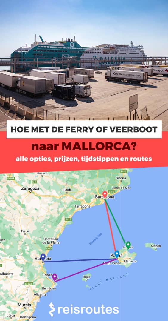 Pinterest Mit der Fähre nach Mallorca: Alle Infos und Tickets