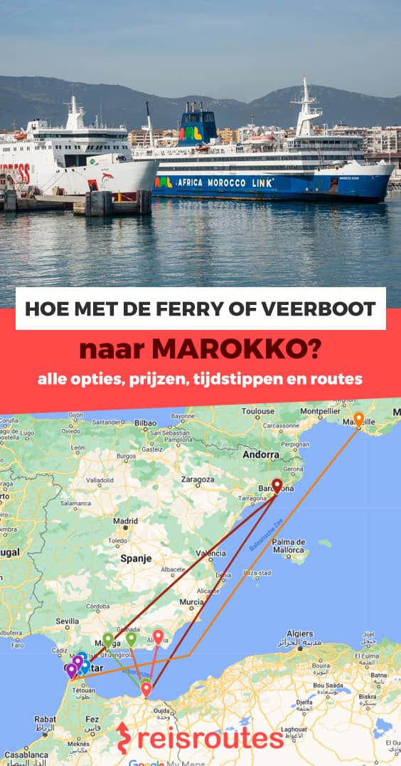 Pinterest Mit dem Boot oder der Fähre nach Marokko von Spanien aus alle Infos und Tickets