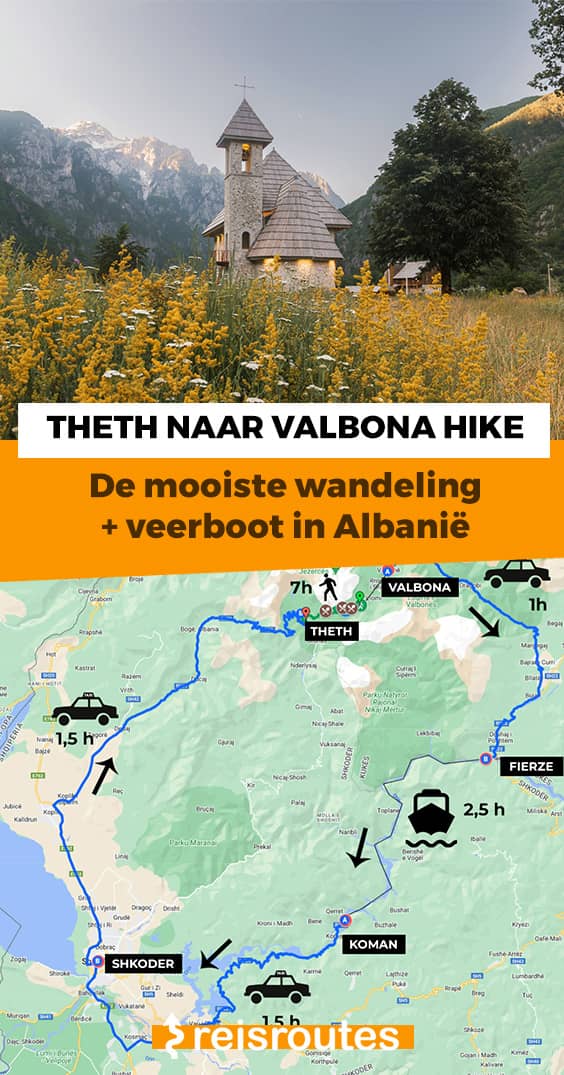 Pinterest Wanderung von Theth nach Valbona: Mehrtägige Trekkingtour durch die albanischen Alpen
