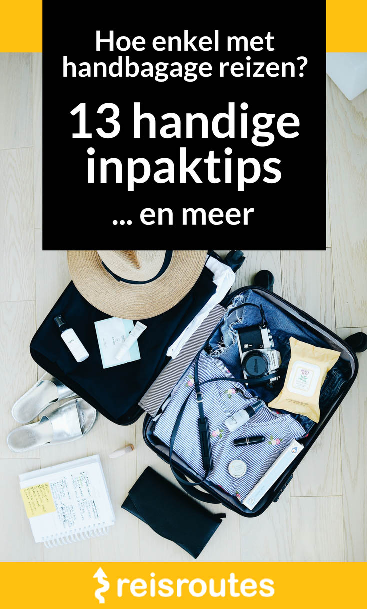 Pinterest Nur mit Handgepäck fliegen? 20 Packtipps: So passt mehr hinein + Video