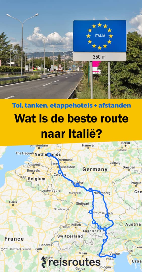 Pinterest Was ist die beste Route nach Italien? Maut, Tanken, Etappenhotels & Infos