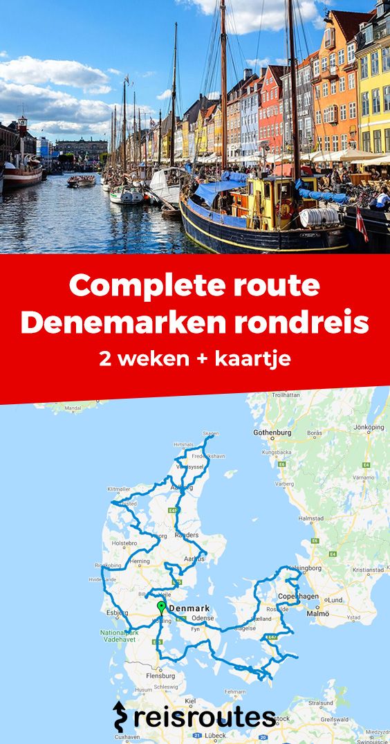 Pinterest Rundreise durch Dänemark in 14 Tagen: Reiseroute, Tipps und Route durch Dänemark