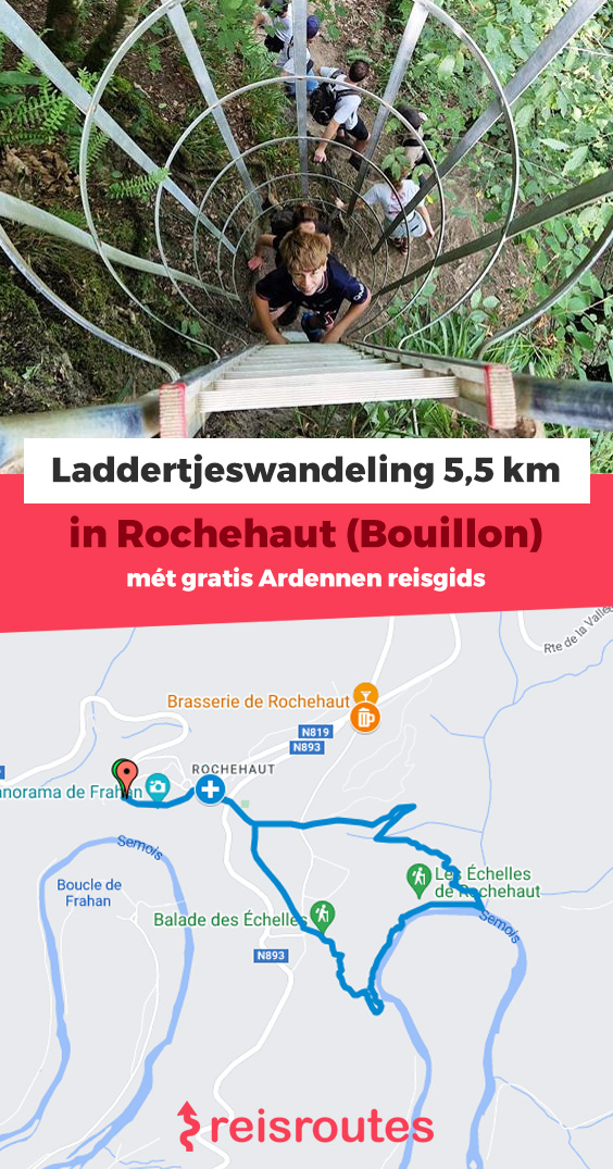 Pinterest Leiterwanderung in Rochehaut