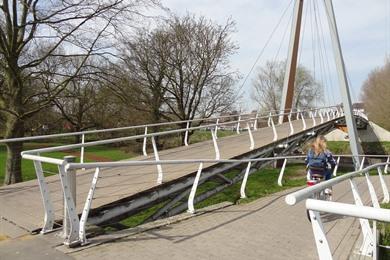 Aalst Ninove Fahrradroute in Schleife entlang der Knotenpunkte