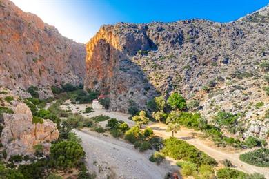 Wanderung durch die Agiofarago-Schlucht auf Kreta