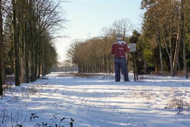 Wanderroute Andreas Schotel in Esbeek entlang der Kunstwerke von Andreas Schotel