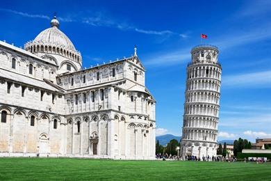 Rundreise durch die Toskana entlang Pisa, Lucca und Carrara, unsere Route + Karte