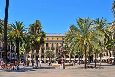 Spaziergang durch Barcelona, das Stadtzentrum und die Altstadt + Karte
