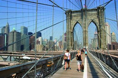 Spaziergang durch Brooklyn, DUMBO, Bushwick und die Brooklyn Bridge