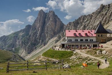 Zweitägige Wanderung Compatsch Schlernhaus Tierser Alpl Compatsch