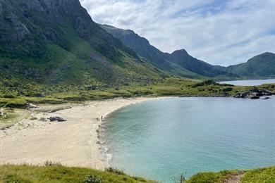 Dronningruta Wanderung (Königinnenroute) auf den Vesterålen