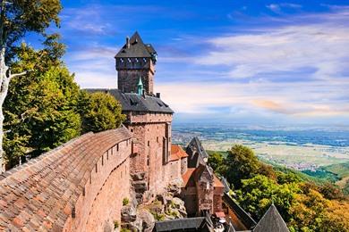 Elsass und Vogesen, Panoramastraße voller Highlights + Karte