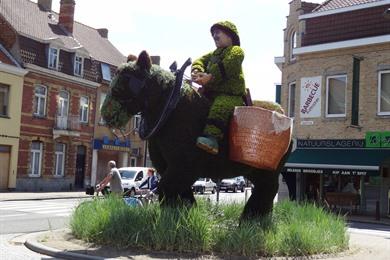 Fahrradroute an der Küste: De Panne und Koksijde