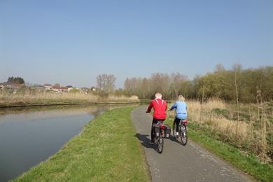 Fahrradroute Geraardsbergen entlang der Fahrradknotenpunkte und der Muur
