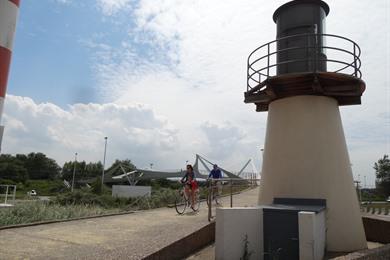 Fahrradroute an der Küste: Knokke-Heist und Damme über Radknotenpunkte