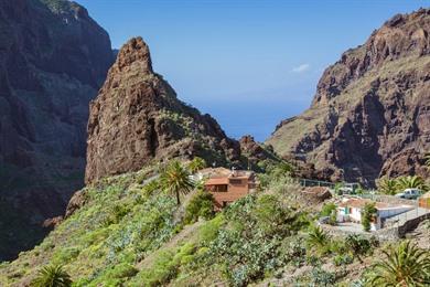 Masca-Klima-Fahrradroute auf Teneriffa