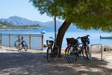 Radfahren in den nördlichen Tramuntana-Gebirgszügen ab Port de Pollença