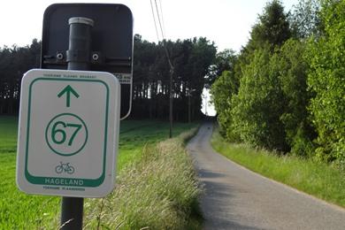 Fahrradweg Boutersem