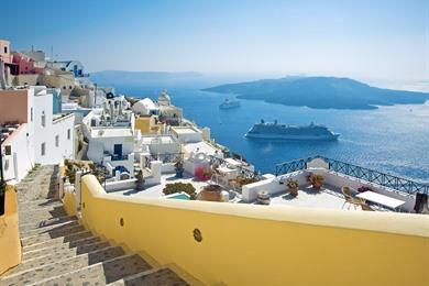 Wanderung von Fira nach Oia auf Santorini