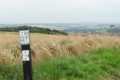 Radfahren in Voeren und im Gulptal mit dem E-Bike