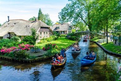 Giethoorn erkunden, ein kurzer Spaziergang