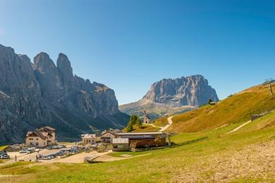 Wanderung zur Gran Cir: Wanderroute über den Gardena-Pass