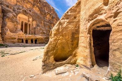 Backdoor Trail Petra: Wanderung durch Little Petra