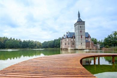 Spaziergang Schloss Horst und die Hageland-Hügel