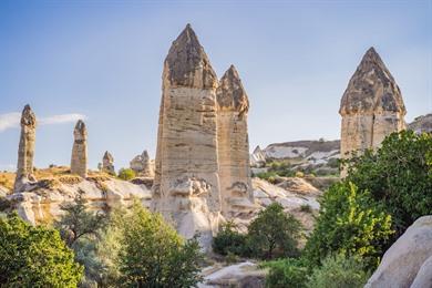 Love Valley, Uçhisar Schloss und das Taubental: Wanderung