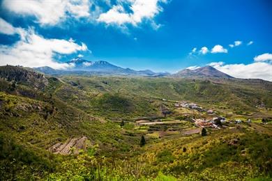 Mountainbike-Strecke Valle de Arriba auf Teneriffa